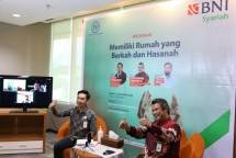 Webinar BNI syariah dengan PT PP tentang kepemilikan rumah