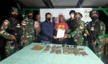 Satgas Yonif 413/Bremoro Amankan Oknum Penyakit Masyarakat