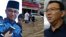 Anies Baswedan dan Ahok. Sumber: Kolase TribunKaltim.co / TribunJakarta dan WartaKota 