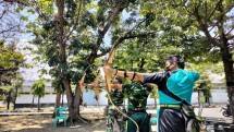  Atlet Yonkes 2 Marinir Tingkatkan Kemampuan Memanah