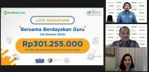 Rp300 Juta Donasi AAJI-Benih Baik Bantu Guru Terdampak Pandemi