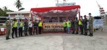 Yonmarhanlan VIII Bitung Laksanakan Pengamanan Cuti Bersama