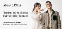Afgan dan Raisa Reuni di TikTok Live Sore Nanti