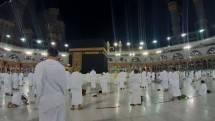 Suasana ibadah umroh di Tanah Suci
