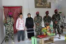 Puslatpurmar 7 Lampon Pererat Silaturahmi ke Purnawirawan KKO - AL