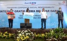 Bantuan ini bakal menjadi pilot project untuk diterapkan di seluruh Kantor Wilayah Bank BTN dalam rangka mendukung program percepatan peningkatan ekonomi desa yang diinisiasi Presiden Joko Widodo. 