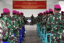 Prajurit Resimen Artileri 2 Marinir Surabaya Tingkatkan Kewaspadaan