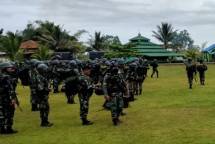 117 Personel Korem 174 Merauke Amankan Pilkada di Tanah Merah