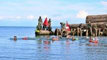 Renang Laut Prajurit Marinir