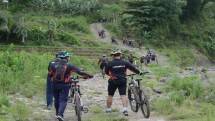 Danlantamal III Gowes Sepeda Bersama Stafnya