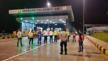 Hutama Karya Bersama Warga Perketat Keamanan di JTTS Jelang Nataru