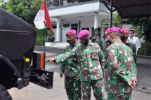 Lima Truck Unimog Korps Marinir Siap Atasi Banjir