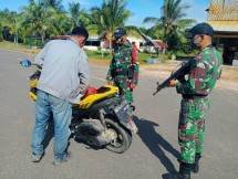 Satgas Pamtas Yonif 642 Kapuas Laksanakan Sweeping di Perbatasan Jelang Nataru
