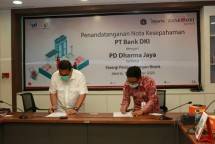 Sinergi BUMD, UUS Bank DKI Dukung Layanan Perbankan PD Dharma Jaya