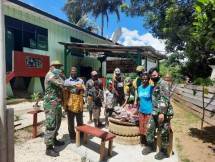Satgas Yonif MR 413 Kostrad Optimis Warga Papua Sukses Terampil