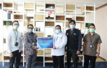 BI Gandeng DD Waspada Salurkan Ratusan Paket Sembako
