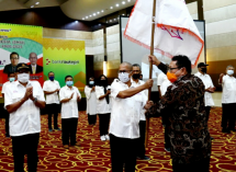 Pelantikan Pengurus Serikat Media Siber Indonesia (SMSI) Provinsi Riau Masa Bakti 2020-2025