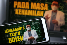 Tayangan Informatif Berjudul "Ibu Hamil dan Lansia, bolehkan di Vaksin?&rdquo; yang Disiarkan Komite Penanganan COVIS-19 dan Pemulihan Ekonomi Nasional (KPCPEN)