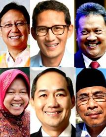 Menteri Baru Jokowi, Sandi, Risma, Trenggono, Yaqut, Budi, Luthfi (diolah Industry.co.id)