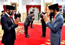Sandiaga Uno Dilantik Jokowi jadi Menparekraf