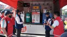 Direktur Sales & Marketing PT Pertamina Lubricants, Andria Nusa saat kunjungan ke Rest Area KM 57 Karawang, Jawa Barat untuk memantau pelayanan Lubecare Mobile Service Pertamina Lubricants