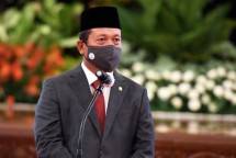 Menteri Kelautan dan Perikanan Sakti Wahyu Trenggono (Foto: Setkab)