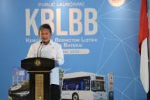 Public Launching Kendaraan Bermotor Listrik Berbasis Baterai (KBLBB) (Photo by BUMN)