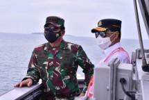 Panglima TNI Bersama Menhub Tinjau Lokasi Ditemukannya Serpihan Pesawat Sriwijaya Air SJ 182