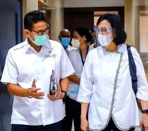Sandiaga Uno bertemu Sri Mulyani