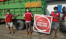 Save the Children Distribusi Bantuan di SulBar