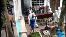Jenazah COVID-19 akan dimakamkan tertukar (Foto: Tangkapan Layar). detik.com