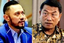 Ketum Demokrat AHY dan Ketua KSP Moeldoko (foto Kolase)
