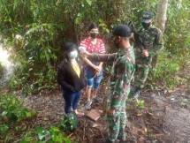 18 PMI Non Prosedural Diamankan Satgas Pamtas RI-Malaysia Yonif 642 