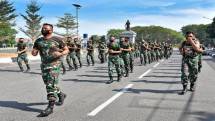 Prajurit Korps Marinir Olah Raga