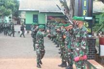 Serah Terima Pos Satgas Pamtas RI-PNG dari Yonif 125Simbisa kepada Yonif 611 Awang Long