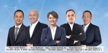 Para anggota Direksi PT PP Properti Tbk. (Foto: Humas)