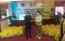 IIPG-PWI Peduli Donasikan Sembako untuk Masyarakat