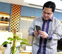 Usir Penat, Erick Thohir Pamer Janda Bolong, Netizen: Boleh Saya Tawar Pak?