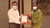 Penandatanganan kerjasama AMKA dan Ade Pede Realty 