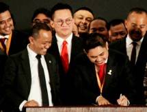 Kepala BKPM Bahlil Lahdalia dan Ketua HIPMI Mardani H Maming (foto Ist)
