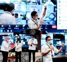 Menparekraf Sandiaga Uno dan KPK (foto Kolase dok Pribadi)
