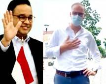 Gubernur Jakarta Anies Baswedan dan Dubes Denmark Lars Bo Larsen 'Sharing' tentang kota tua (foto Kolase )