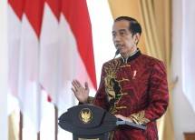 Presiden Jokowi menghadiri Perayaan Imlek Nasional Tahun 2021, secara virtual dari Istana Kepresidenan Bogor, Jawa Barat, Sabtu (20/02/2021). (Foto: Biro Pers Setpres/Lukas)