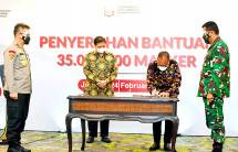 Menperin Agus dan Menko Airlangga