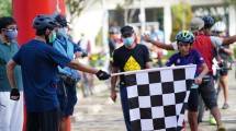 Bike Track Cross Country di Kawasan Metland Transyogi