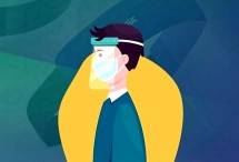 Ilustrasi Face Shield
