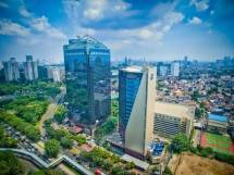 Gedung Kantor Pusat Bank BRI di Sudirman