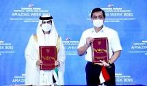 Menteri UAE dan Menkomarves Luhut 