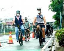 Gubernur Jakarta Gowes Bareng Dubes Denmark