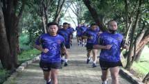 Prajurit Marinir Jogging